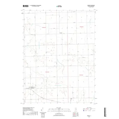 2018 Map of Redmon, 2018 Print