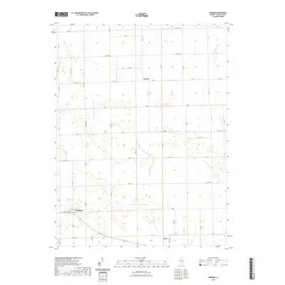 2021 Map of Redmon, 2021 Print