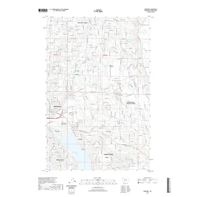 2020 Map of Redmond, 2020 Print