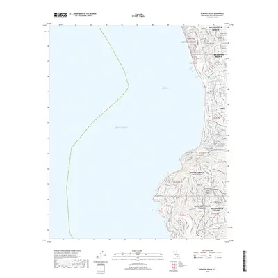 2018 Map of Redondo Beach, 2018 Print