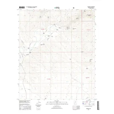 2017 Map of Redrock, 2017 Print
