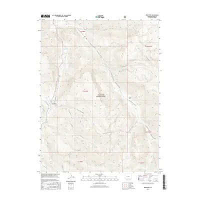 2016 Map of Redstone, 2016 Print