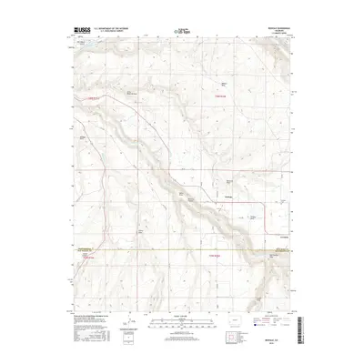 2016 Map of Redvale, 2016 Print
