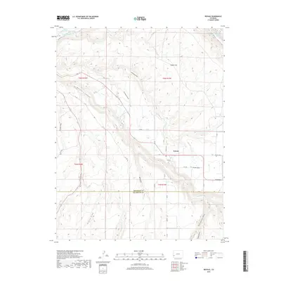 2019 Map of Redvale, 2019 Print