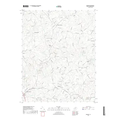 2019 Map of Redwood, 2019 Print