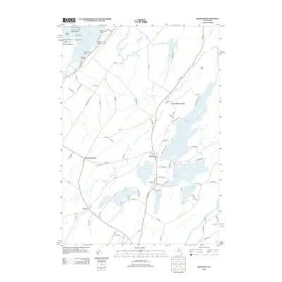 2013 Map of Redwood, 2013 Print