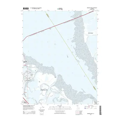 2015 Map of Redwood Point, 2015 Print