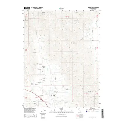 2015 Map of Redwood Valley, 2015 Print