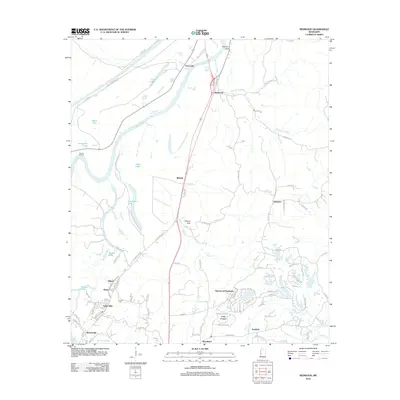 2012 Map of Redwood, 2012 Print