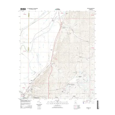 2015 Map of Redwood, 2015 Print