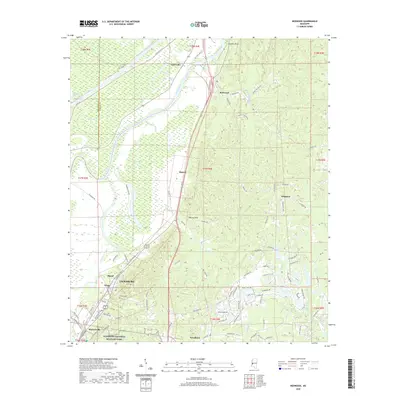 2020 Map of Redwood, 2020 Print