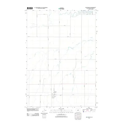 2012 Map of Ree Heights, 2012 Print