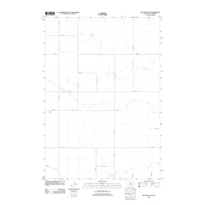 2012 Map of Ree Heights NE, 2012 Print