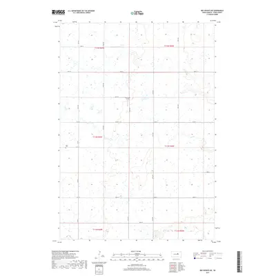 2017 Map of Ree Heights NE, 2017 Print
