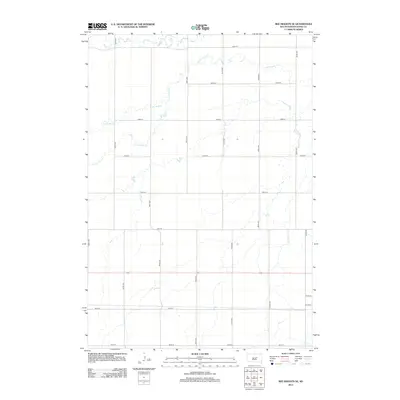 2012 Map of Ree Heights SE, 2012 Print