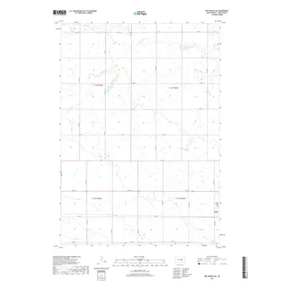 2017 Map of Ree Heights SE, 2017 Print