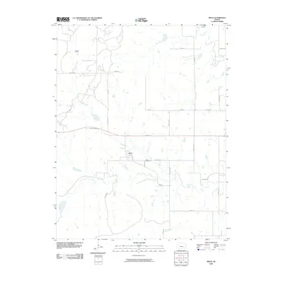 2009 Map of Reece, 2009 Print