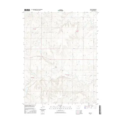 2015 Map of Reece, 2015 Print