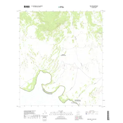 2019 Map of Reed Camp, 2019 Print