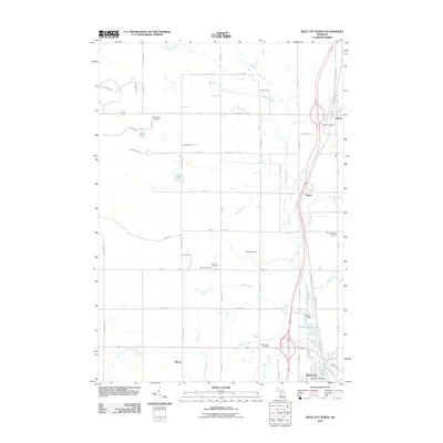 2011 Map of Reed City North, 2011 Print