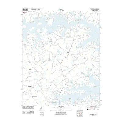 2011 Map of Reed Creek, 2011 Print
