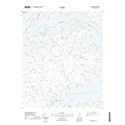 2020 Map of Reed Creek, 2020 Print