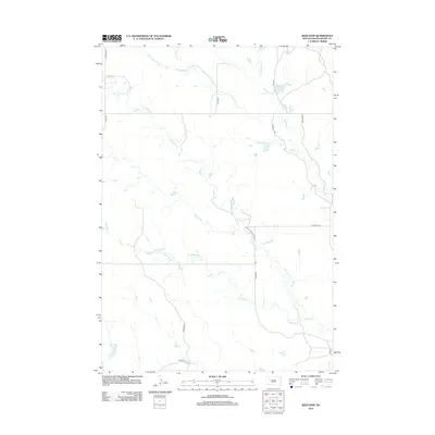 2012 Map of Reed Dam, 2012 Print