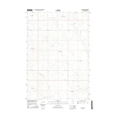 2015 Map of Reed Dam, 2015 Print
