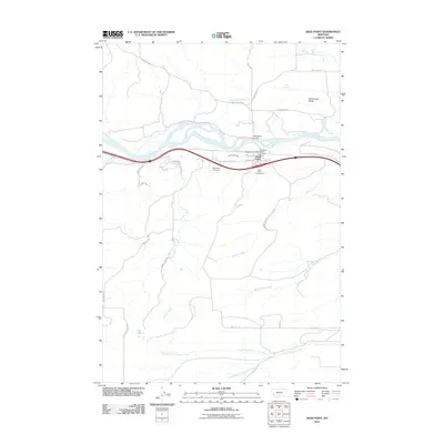 2011 Map of Reed Point, 2011 Print