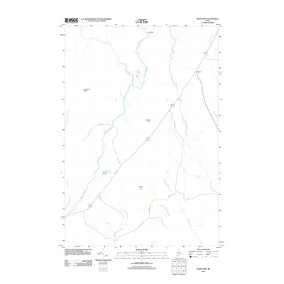 2011 Map of Reed Pond, 2011 Print
