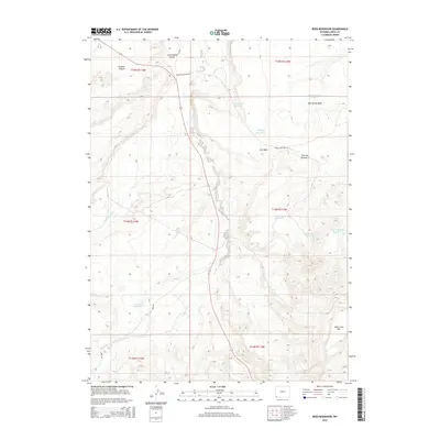 2015 Map of Reed Reservoir, 2015 Print