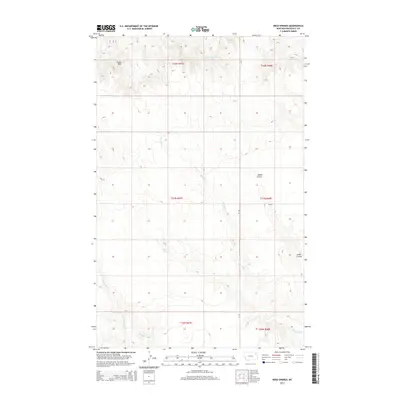 2014 Map of Reed Springs, 2014 Print