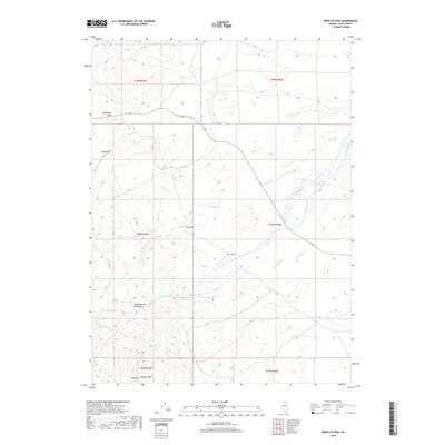 2018 Map of Reed Station, 2018 Print