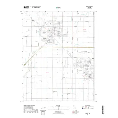 2018 Map of Reedley, 2018 Print