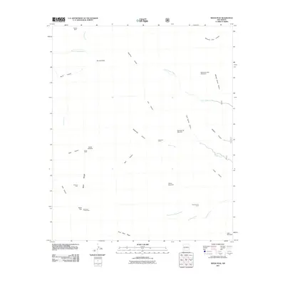 2011 Map of Reeds Peak, 2011 Print
