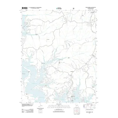 2012 Map of Reeds Spring, 2012 Print