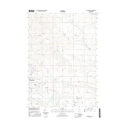 2016 Map of Reedsburg East, 2016 Print