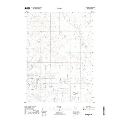 2018 Map of Reedsburg East, 2018 Print
