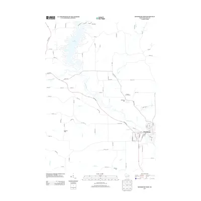 2013 Map of Reedsburg West, 2013 Print