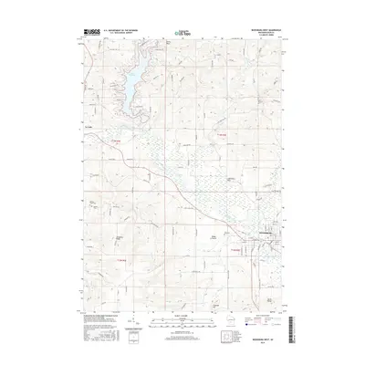 2016 Map of Reedsburg West, 2016 Print