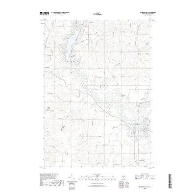 2018 Map of Reedsburg West, 2018 Print