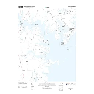 2013 Map of Reedville, 2013 Print