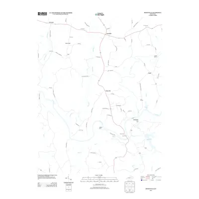 2013 Map of Reedyville, 2013 Print