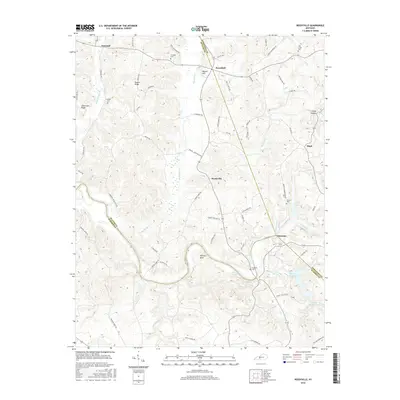 2016 Map of Reedyville, 2016 Print