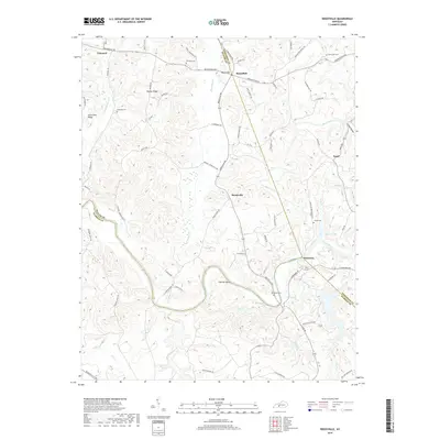 2019 Map of Reedyville, 2019 Print