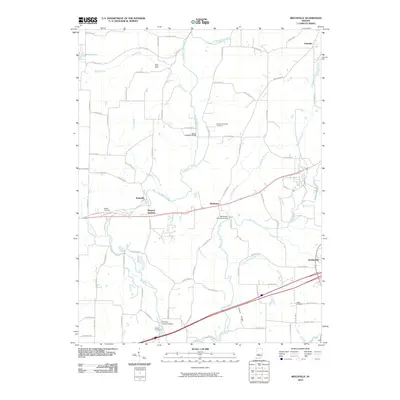 2010 Map of Reelsville, 2010 Print
