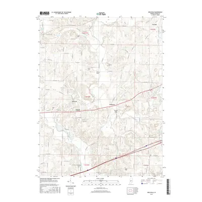 2016 Map of Reelsville, 2016 Print