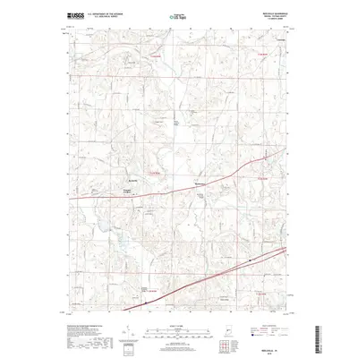 2019 Map of Reelsville, 2019 Print