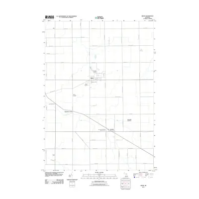 2011 Map of Reese, 2011 Print