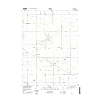 2014 Map of Reese, 2014 Print